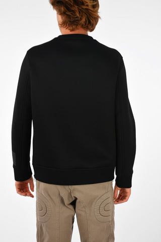 Printed PHILOSOPHER POSEIDON Sweatshirt with Side Zip