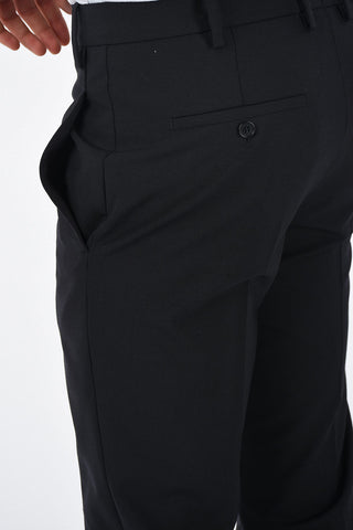 Chino TAILORED Pants with Ribbed Ankle Cuffs
