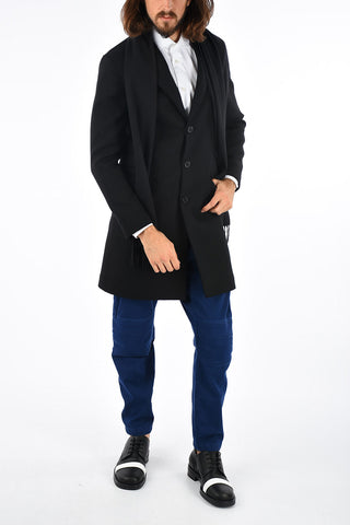 RAW CUT COAT+ SCARF