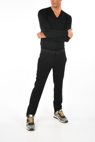 Pantaloni Tuxedo Senza Orlo