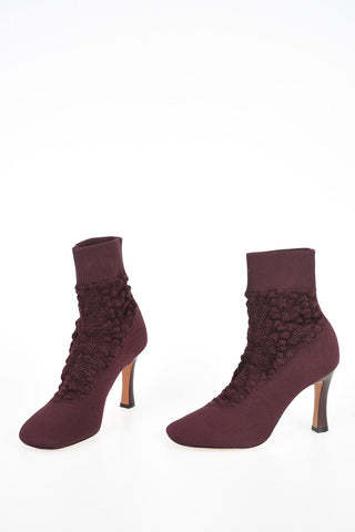 9cm Knitted Boots