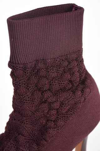 9cm Knitted Boots