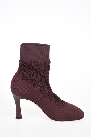 9cm Knitted Boots
