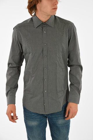 camicia a pois