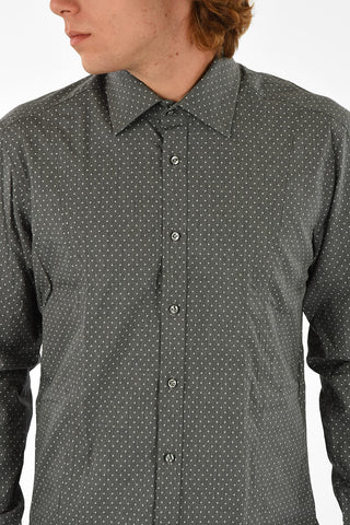 camicia a pois