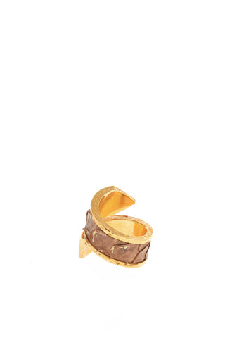 One Size Brass Snake Ring fashion Jewelry