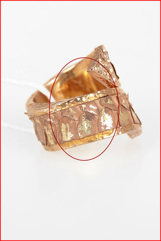 One Size Brass Snake Ring fashion Jewelry