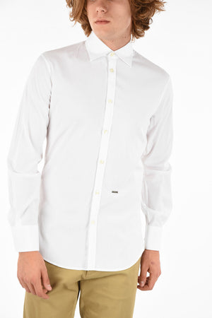 Camicia in Cotone Stretch