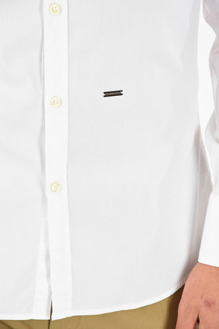 Camicia in Cotone Stretch