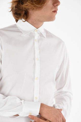 Camicia in Cotone Stretch