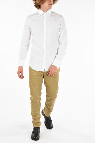 Camicia in Cotone Stretch