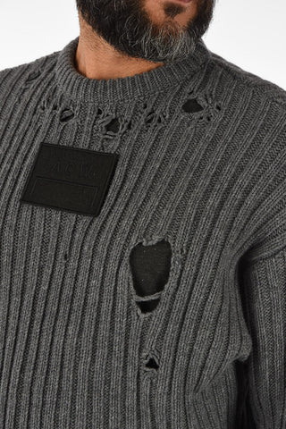 Distressed Sweater