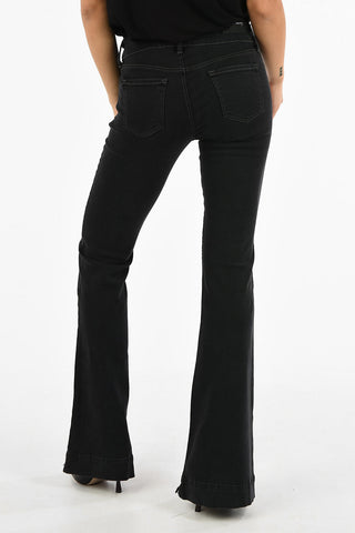 LOVE STORY Low-rise waist flared jeans