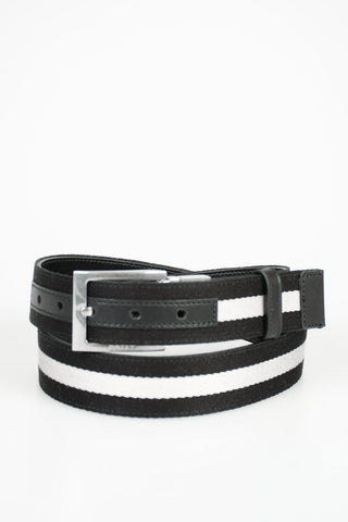35mm Fabric and Leather TONNI Belt