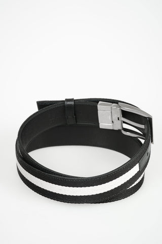 35mm Fabric and Leather TONNI Belt