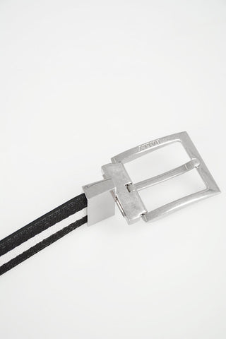 35mm Fabric and Leather TONNI Belt
