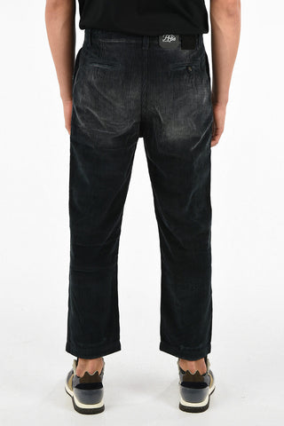 Distressed Effect Corduroy MONTECARLO Pants