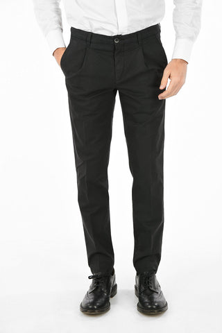 ID 5-pocket Chino Pants with Single Pleat