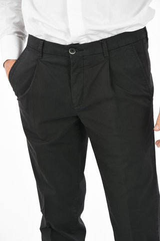 ID 5-pocket Chino Pants with Single Pleat