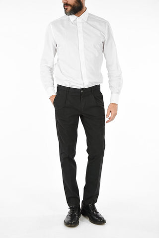 ID 5-pocket Chino Pants with Single Pleat