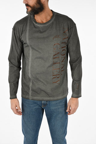 Long-sleeved T-shirt with NATIONAL GALLERY Print