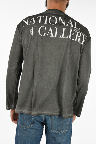 Long-sleeved T-shirt with NATIONAL GALLERY Print