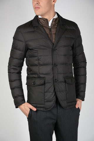 CC COLLECTION Quilted Down Jacket with Removable Chest Piece