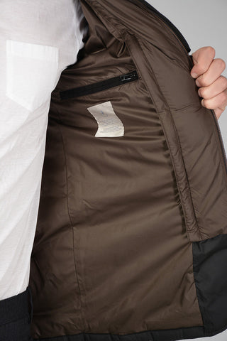 CC COLLECTION Quilted Down Jacket with Removable Chest Piece