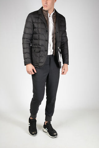 CC COLLECTION Quilted Down Jacket with Removable Chest Piece