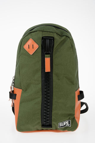 Zaino DAYBAG INFINITY IN Nylon con finiture in Pelle