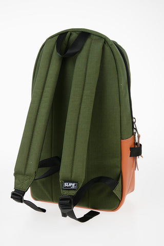 Zaino DAYBAG INFINITY IN Nylon con finiture in Pelle