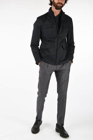 CC COLLECTION hooded CAMEL blouson
