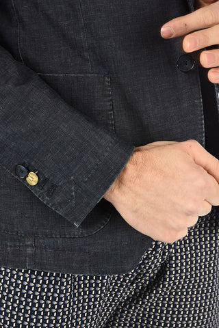 CC COLLECTION 2 Button HARLEY Denim Blazer