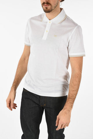2 buttons Polo shirt with Embroidery
