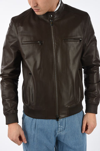 ID Giubbotto Biker in Pelle