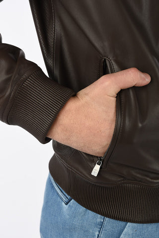 ID Giubbotto Biker in Pelle