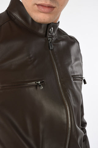 ID Giubbotto Biker in Pelle