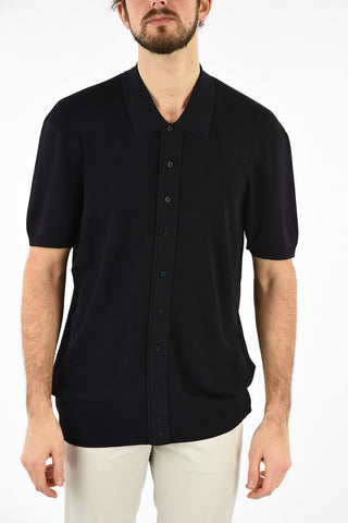 Slim Fit Short Sleeve Cardigan