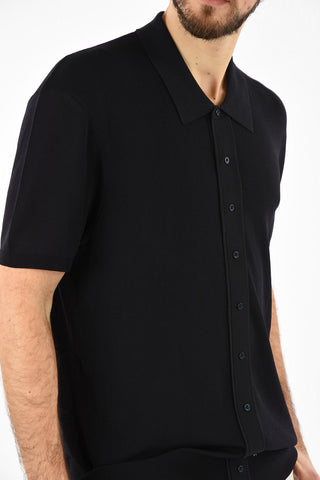 Slim Fit Short Sleeve Cardigan