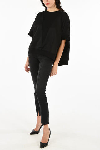 Short Sleeve Box Fit Sweatshirt