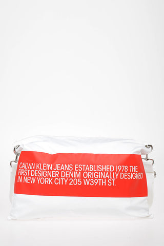 EST 1978 JEANS Fabric Shoulder Bag