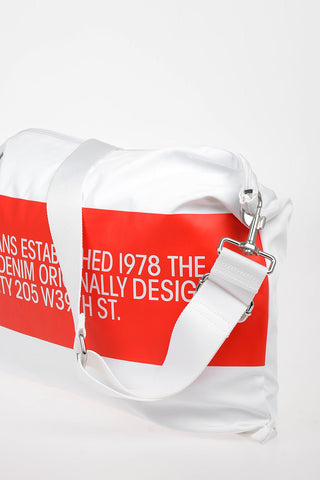 EST 1978 JEANS Fabric Shoulder Bag