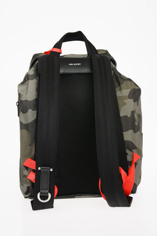 Camouflage SINGLE POCKET FLAP Backpack