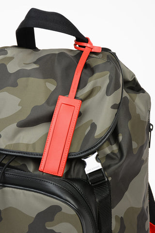 Camouflage SINGLE POCKET FLAP Backpack
