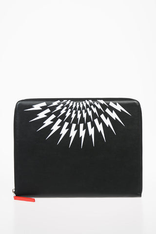 Porta documenti THUNDERBOLT FAIRISLE in Pelle