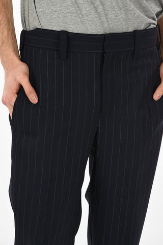 Pinstripe Pants with Pinces