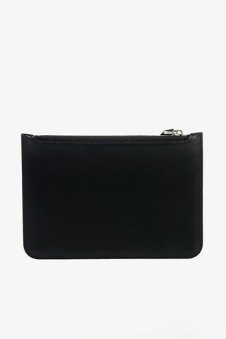 Leather SIMPLE SMALL ZIPPED Pochette
