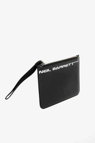Leather SIMPLE SMALL ZIPPED Pochette