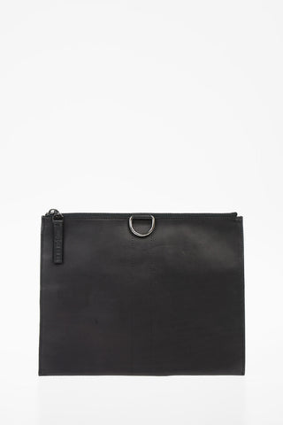 MM11 Leather and Fur Pochette