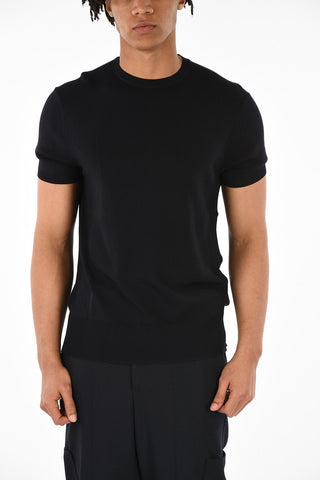 Short Sleeve Crew-neck Sweater